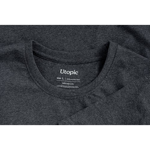 T-shirt unisexe en coton et polyester régénérés de 145 g/m2 - 4