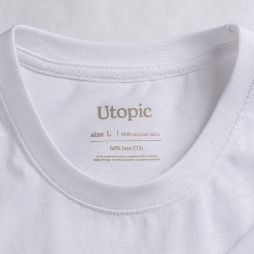 T-shirt 100% tissu régénéré - 4