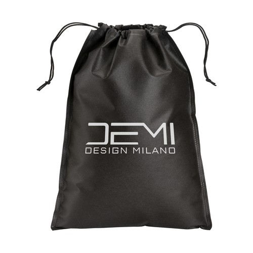 BOLSO NO TEJIDO DE 80 G / M2 CON CUERDAS, 50 X 75 CM