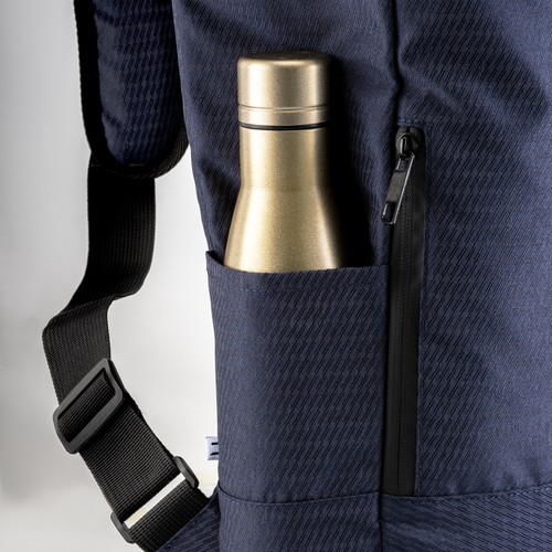 Sac à dos porte pc en polyester recyclé, avec teinture écologique - 9