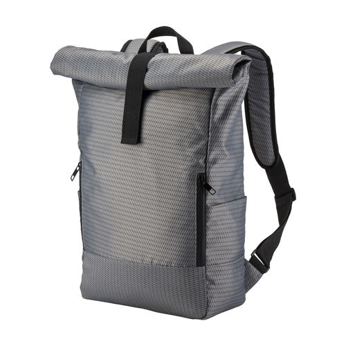 Sac à dos porte pc en polyester recyclé, avec teinture écologique - 1