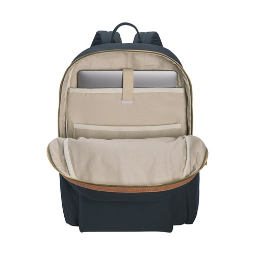 Sac à dos en caneva recyclé avec compartiment pour ordinateur portable rembourré - 4