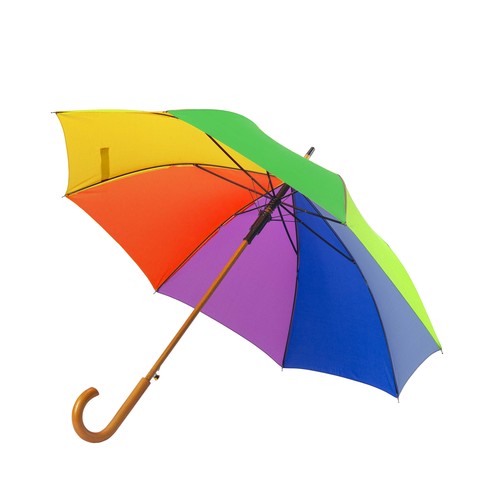 Parapluie automatique arc-en-ciel personnalisé