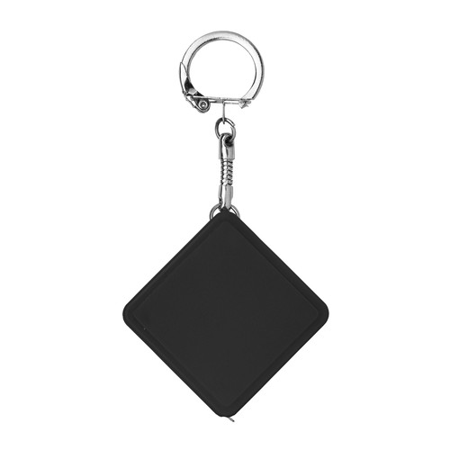 Porte-clé avec mètre ruban flexible retractable, 1 m. - 2