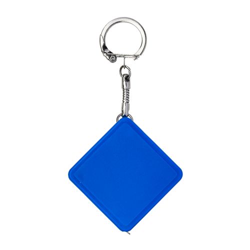 Porte-clé avec mètre ruban flexible retractable, 1 m. - 2