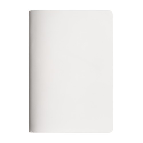 Carnet en papier de pierre, feuilles blanches lignées, 64 pag., 14,5x21 cm - 2