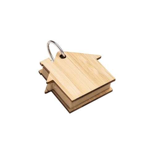 Feuilles adhésives pour notes en forme de maison (80 pages), revêtement en bambou - 1