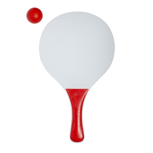 Set de raquettes de plage en MDF avec balle - 2