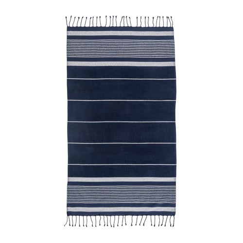 Serviette de plage en coton recyclé style fouta de 350 g/m2 - 5