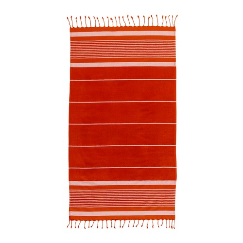 Serviette de plage en coton recyclé style fouta de 350 g/m2 - 5