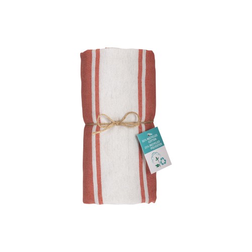 Recycled cotton fringed beach towel Recycled cotton fringed beach towel