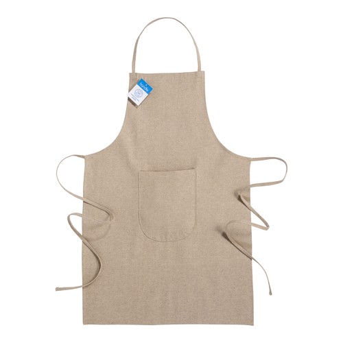 Tablier de cuisine long en coton recyclé certifié GRS (280 g/m2) - 1