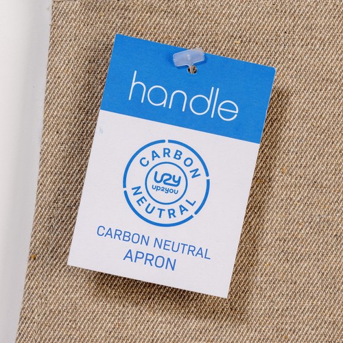 Tablier de cuisine long en coton recyclé certifié GRS (280 g/m2) - 2