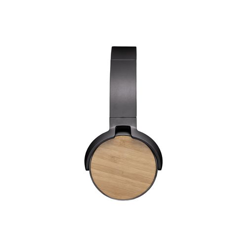 Casque bluetooth pliable en ABS et bambou - 2