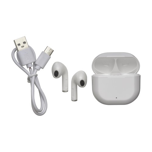 Écouteurs Bluetooth v 5.0 en R-ABS avec boîtier de charge et microphone intégré - 5