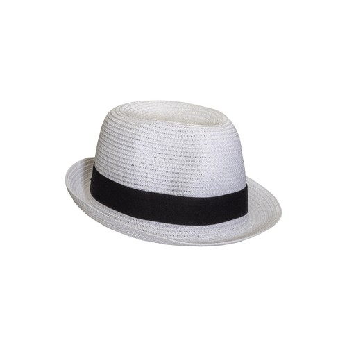 Chapeau de papier et polyester avec élastique personnalisable - 1