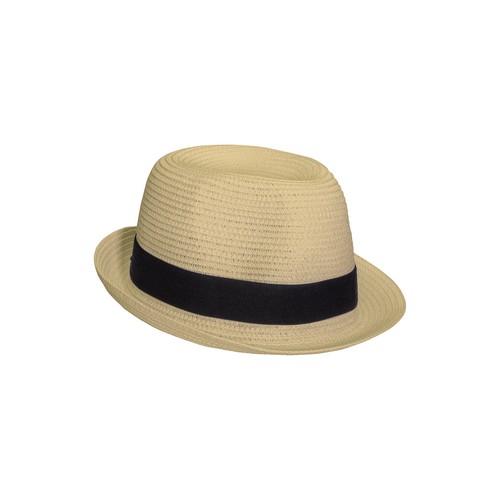 Chapeau de papier et polyester avec élastique personnalisable - 1