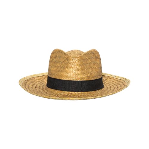 Chapeau de paille avec élastique de 3 cm à appliquer et à personnaliser - 2