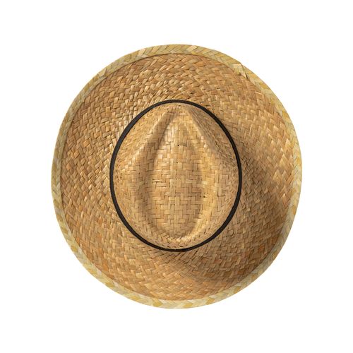 Chapeau de paille avec élastique de 3 cm à appliquer et à personnaliser - 4