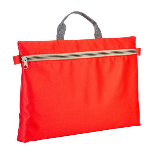 Porte-documents en polyester 600D personnalisé, avec anse et fermture éclair
