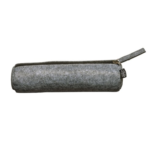 Étui en feutre pour stylos/beauté R-Pet avec fermeture à glissière - 2