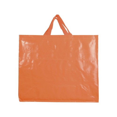 Tote bag en PP recyclé laminé 120g/m2, anses courtes et soufflet - 2