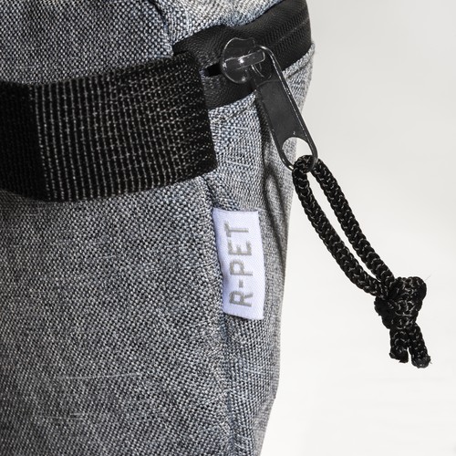 Sac banane en Rpet, poche frontale avec fermeture éclair - 4