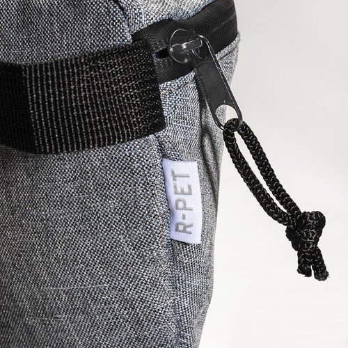 Sac banane en Rpet, poche frontale avec fermeture éclair - 4