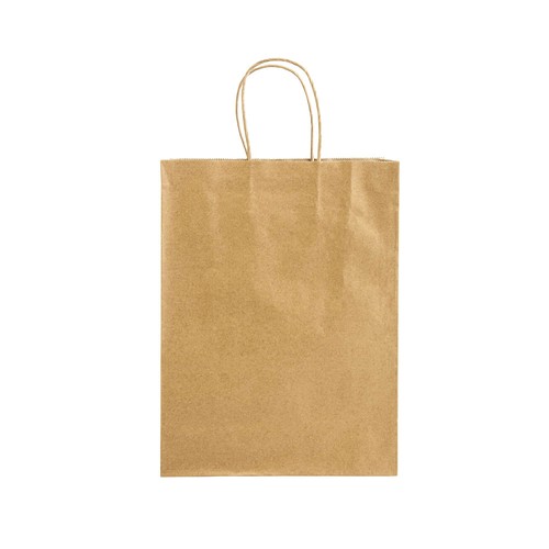 Sac en papier recyclé 100 gr/m2 avec soufflet - 2