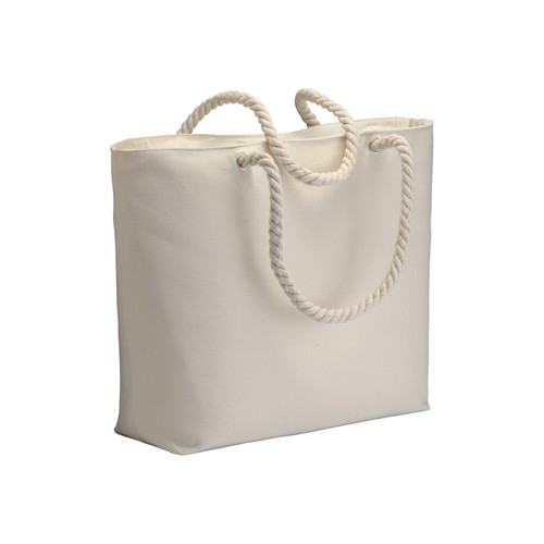Sac de plage en coton recyclé 280g/m2 personnalisé