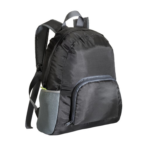 Sac à dos pliable en polyester ripstop 210D personnalisé