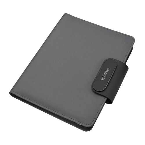 Pochette organizer en R-PET A5 avec bloc et fermeture magnétique qui s'illumine - 1