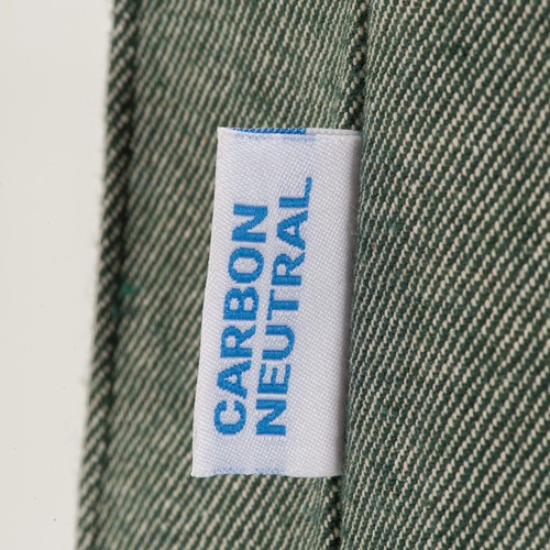 Tote bag carbon neutral en coton recyclé 280 g/m2, anses longues et soufflet - 5