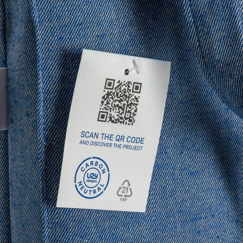 Tote-bag en coton recyclé certifié GRS (280 g/m2) - 4