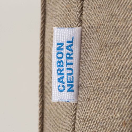 Tote bag carbon neutral en coton recyclé 280 g/m2, anses longues et soufflet - 5