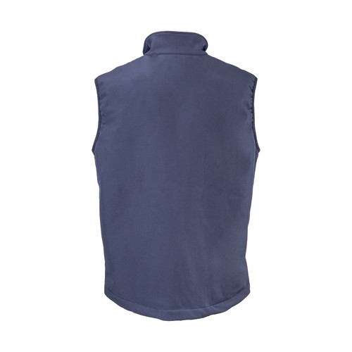 Veste sans manche softshell avec intérieur polaire, deux poches latérales - 3