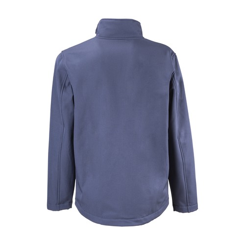Veste softshell avec intérieur polaire, deux poches latérales et fermeture éclair - 3