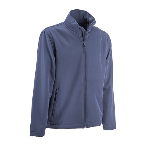 Veste softshell avec intérieur polaire, deux poches latérales et fermeture éclair - 3