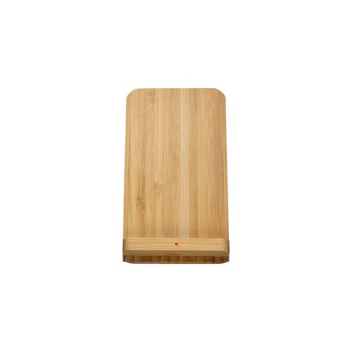 Chargeur Wireless en bambou. Sortie: DC5V/1A (5W) - 2