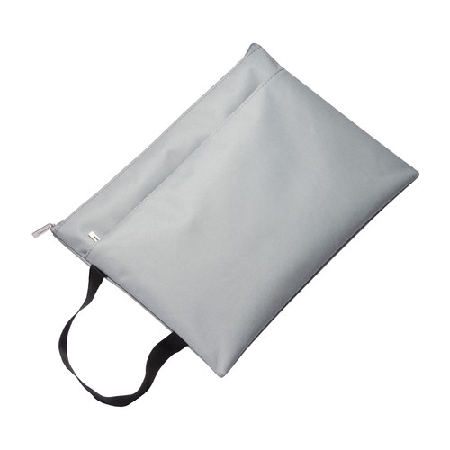 Porte-documents en polyester avec poche frontale - 1