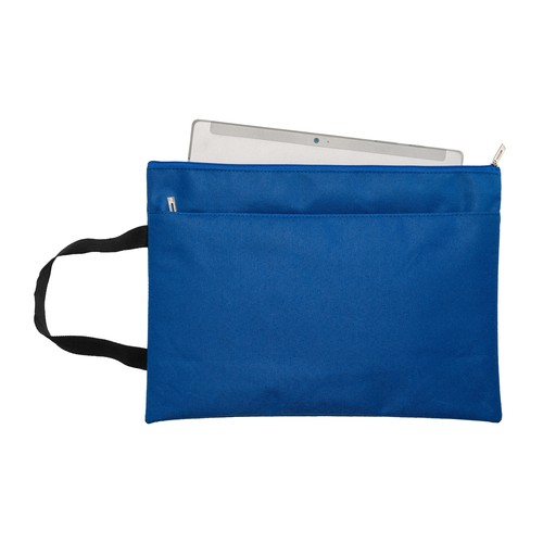 Porte-documents en polyester avec poche frontale - 3