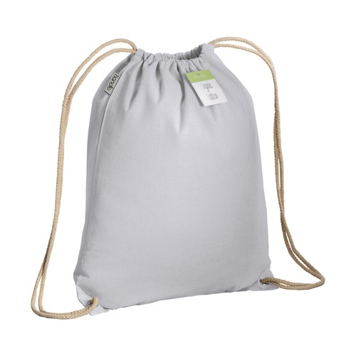 Sac-à-dos en coton organique avec angles renforcés personnalisé