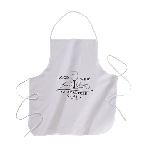 Tablier en 20% coton/80% polyester (120 g/m2), 68x72 - 2