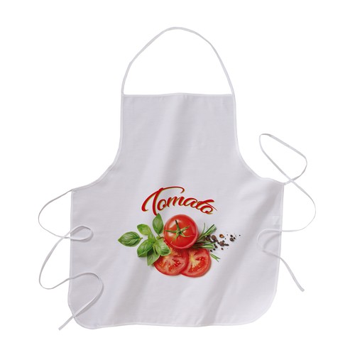 Tablier en 20% coton/80% polyester (120 g/m2), 68x72 - 3