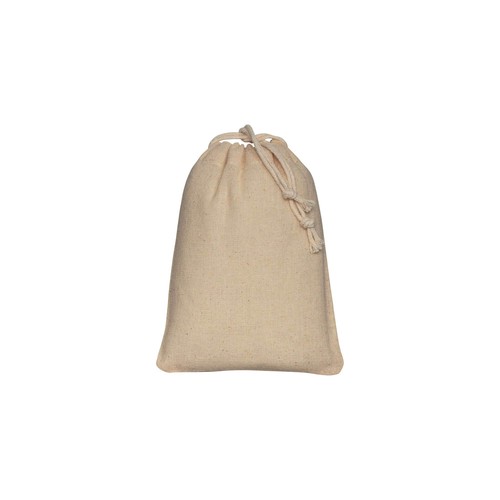 Sac en coton 120 g/m2 avec fermeture en cordon, 10 x 14 cm - 2