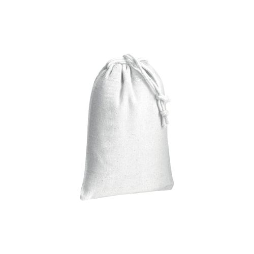 Sac en coton 120 g/m2 avec fermeture en cordon, 10 x 14 cm - 1
