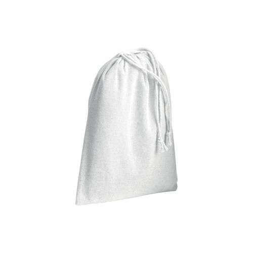 Sac en coton 120 g/m2 avec fermeture en cordon, 15 x 20 cm - 1