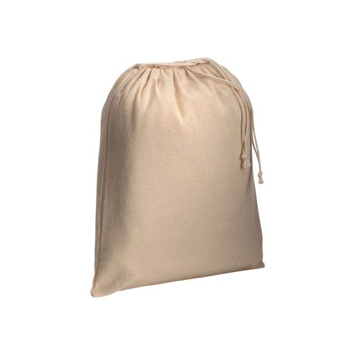 Sac en coton 120 g/m2 avec fermeture en cordon, 25 x 30 cm - 1