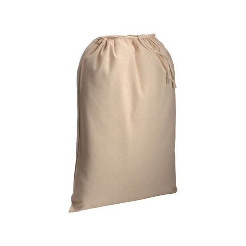Sac en coton 120 g/m2 avec fermeture en cordon, 30 x 45 cm - 1