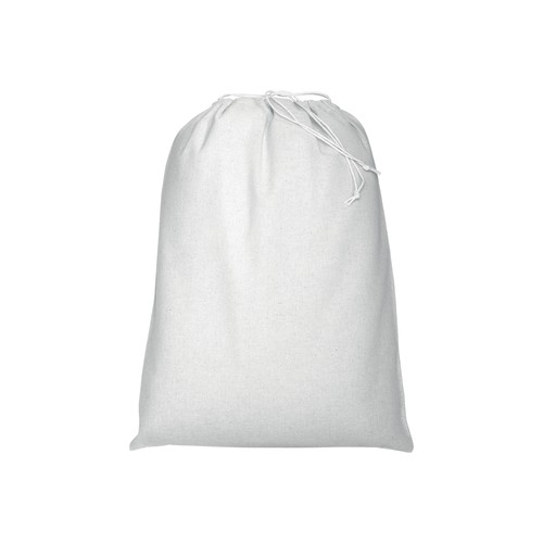 Sac en coton 120 g/m2 avec fermeture en cordon, 30 x 45 cm - 2